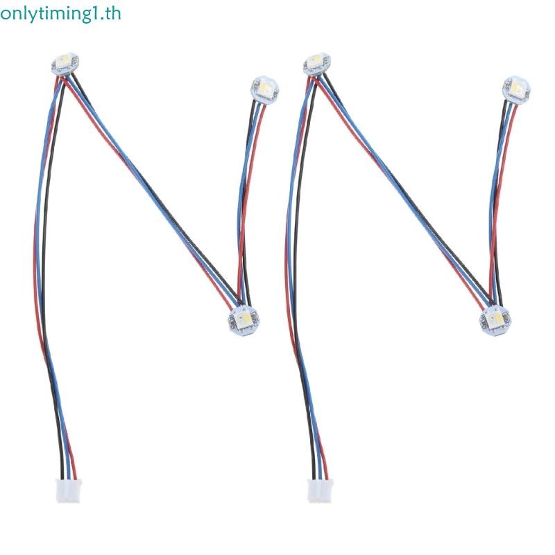 Onlytiming Led Kit สําหรับ Voron 2 4 Stealthburner พร้อม 3 RGBW Mini ปุ่ม PCB Leds PTFE สายไฟ
