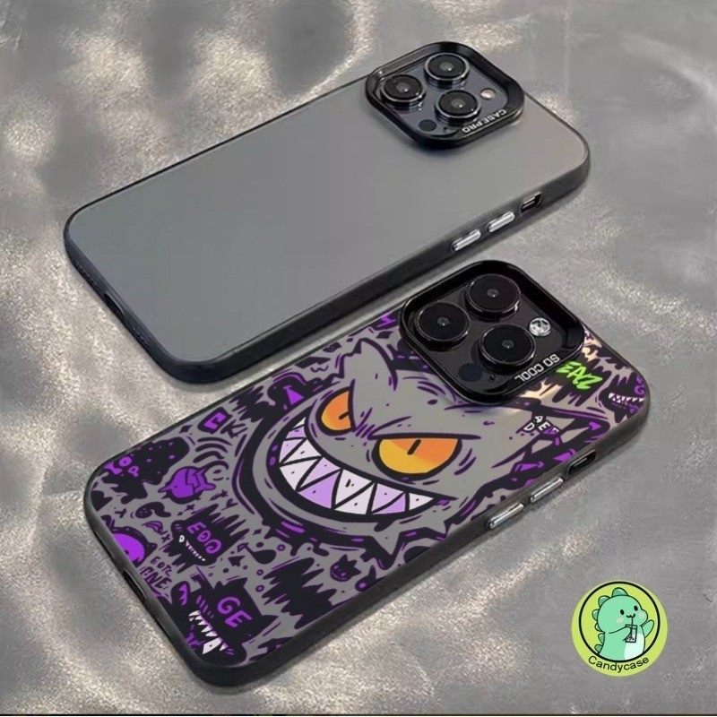 Cool GengarปลอกสําหรับVivo IQOO Neo 10 9 9S Pro Plus 8 7 6 SE 5 5s 5G 4Gน่ารักการ์ตูนPokémon Boy Hardเคสโทรศัพท์ ราคา ถูกที่สุด ดีลบีเคเค แกลเลอรีภาพที่ 4