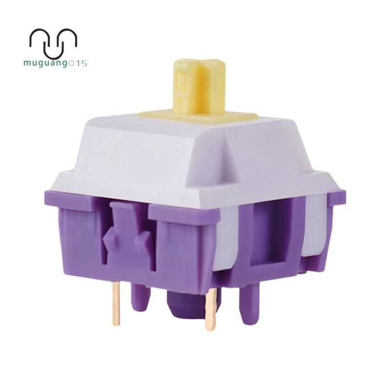 [ขาย M5]Sillyworks Hyacin V1 45PCS 5 Pin Linear Switches HIFI Sound Hot-Swap สําหรับ DIY Mechanical 