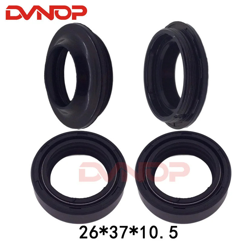26*37*10.5 รถจักรยานยนต์ด้านหน้าส้อม Damper น้ํามันและฝุ่นสําหรับ Yamaha MX80 PW80 TTR90 TTR90E YZ50