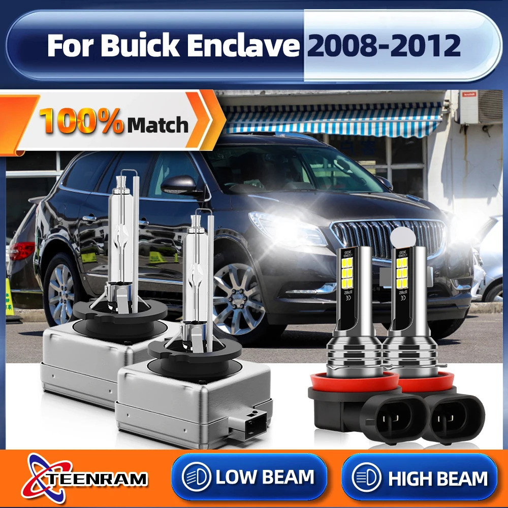 D 1S Xenon Hid Auto Koplamp Gloeilampen 35W Auto Koplamp 6000K H11 Auto Mistlamp 12V สําหรับ Buick E