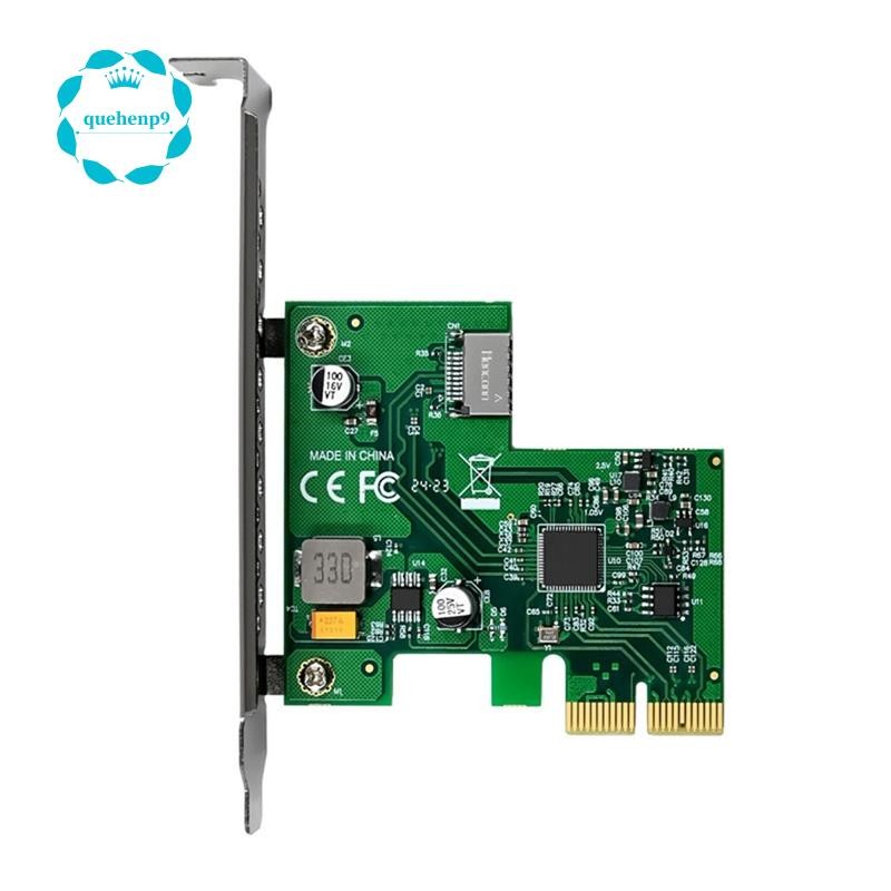[Fast Q9]USB 3.1 Gen-II 10Gbps PCI Express 3.0 X2 ASM1142 USB3.1 TYPE E การ์ดเครือข่ายอีเธอร์เน็ตแปล