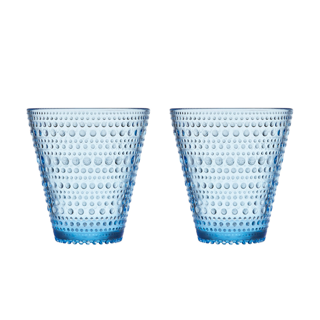 Iittala iittala Dew ลูกปัดถ้วยแก้วสองชิ้น Nordic Simple Drink Cup ถ้วยเครื่องดื่มเย็นถ้วยสีทึบ