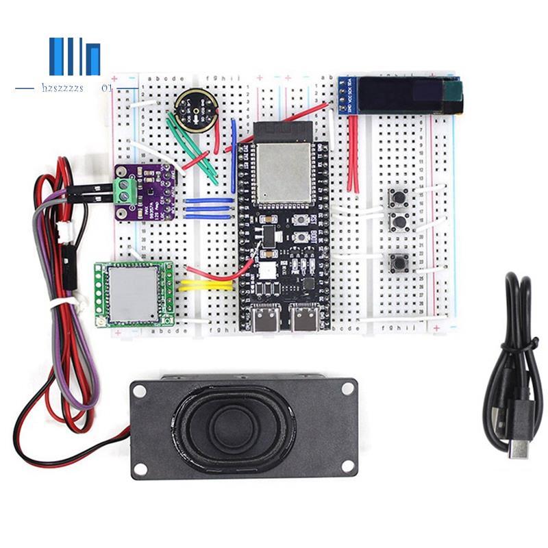 AI Voice Chat หุ่นยนต์ 4G อินเทอร์เน็ต ESP32-S3 บอร์ดพัฒนา Breadboard ชุดสําเร็จรูปสําหรับเพื่อการศึ