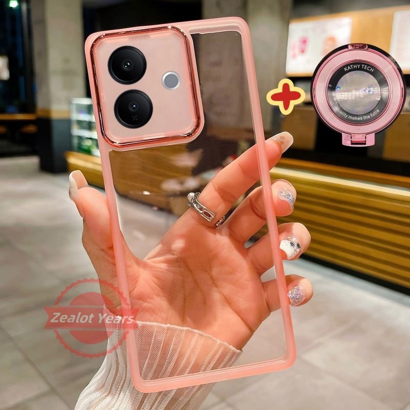 ปลอกสําหรับ Vivo V60 Lite 5G 4G V60Lite ซิลิโคนอ่อนนุ่มกันกระแทกเคสโทรศัพท์ป้องกันกล้องฝาหลัง