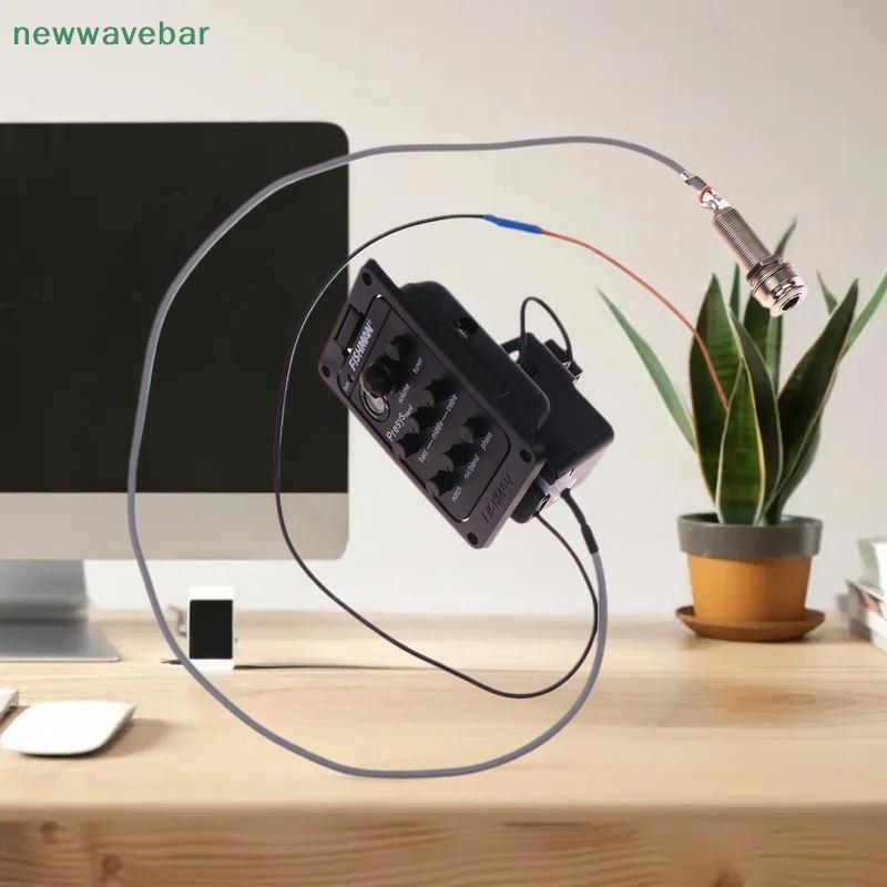 [HENGHOME] 301 201 Fishman Acoustic Guitar Pickup กล่องไฟฟ้า Equalizer EQ Tuner Guitar Amplifier Fis