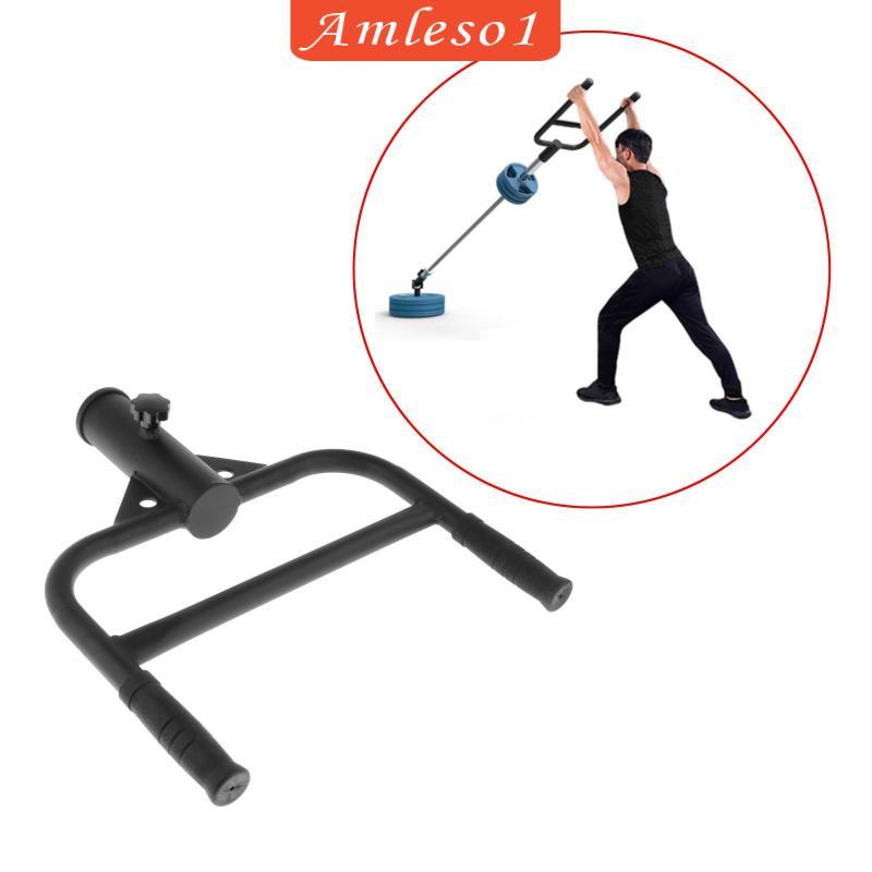 T Bar Row Landmine พร้อม Padding เพื่อความสะดวกในการจับ+