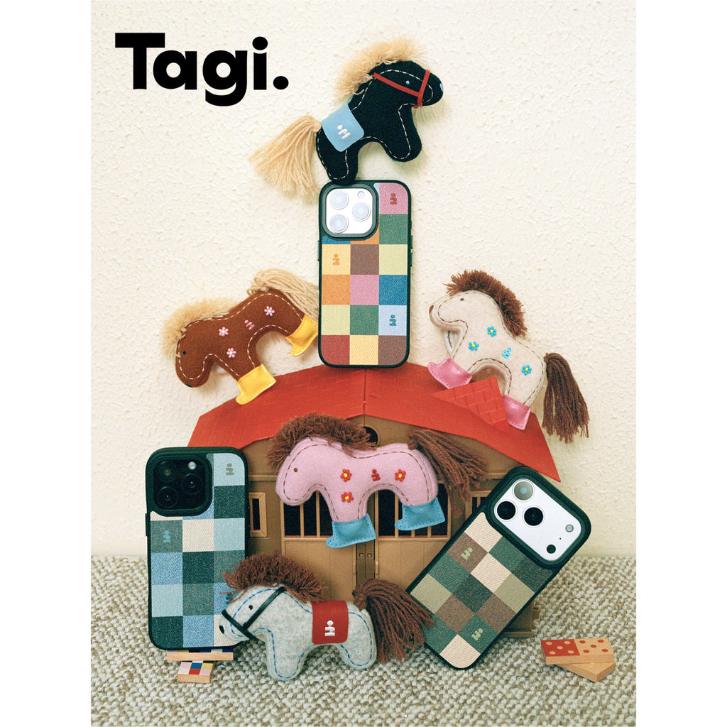 Tagi. i Imagine Plaid Magnetic Phone Case Phone Holder Case iPhone 15 16 17 Pro/Pro Max เคสไอโฟน17