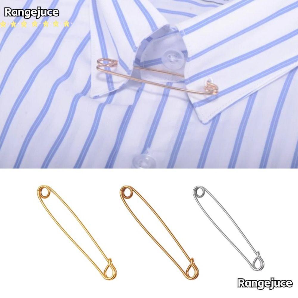 RANGEJUCE 1 ชิ้นเสื้อคอปก Pin, Collar Stay Men Dress Collar คลิปหนีบกระดาษ, เครื่องประดับคุณภาพของขว