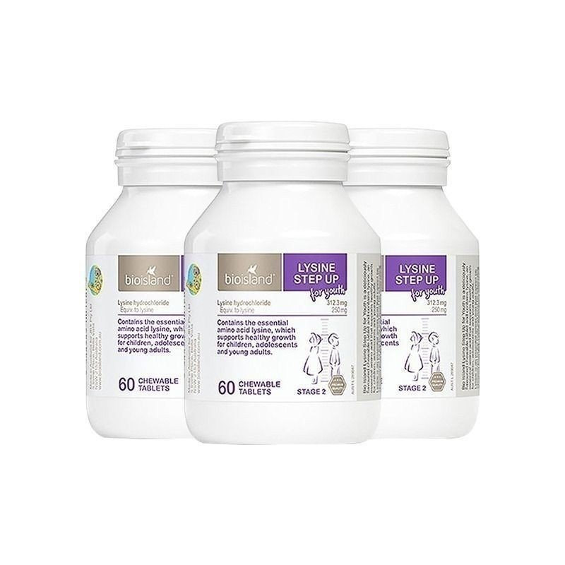 Had diskon masa3 ขวด Bio Island Long Support Lysine 2 Segments Youth 60 แคปซูล bioisland Long Suppor