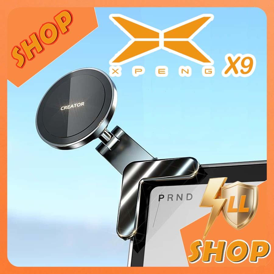 [READY]XPENG X9 Magnetic Phone Stand Car Decoration XPENG X9 EV Car Decoration Accessories TUFH