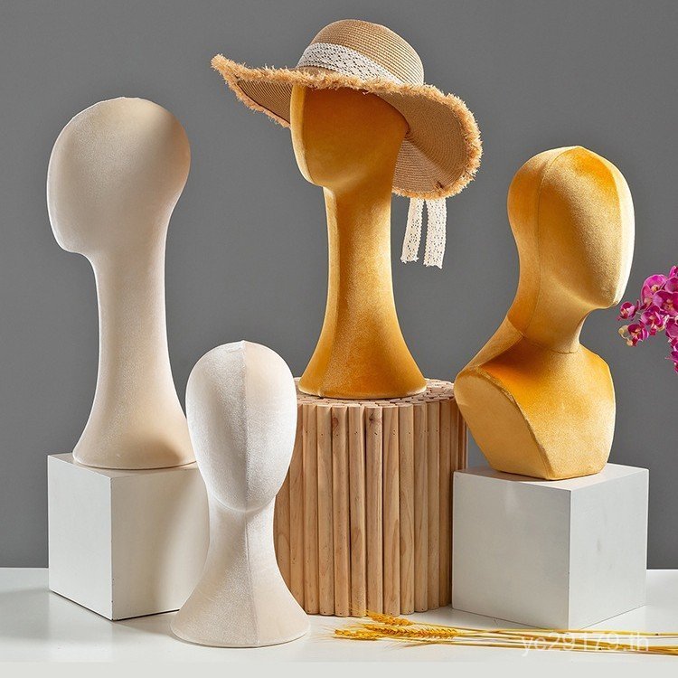 จอแสดงผล Props หมวกเครื่องประดับหัววิกผม Jiakeren ตารางหัวสร้อยคอขาตั้งหัวรุ่น Magpie Dummy ขาตั้งจอ