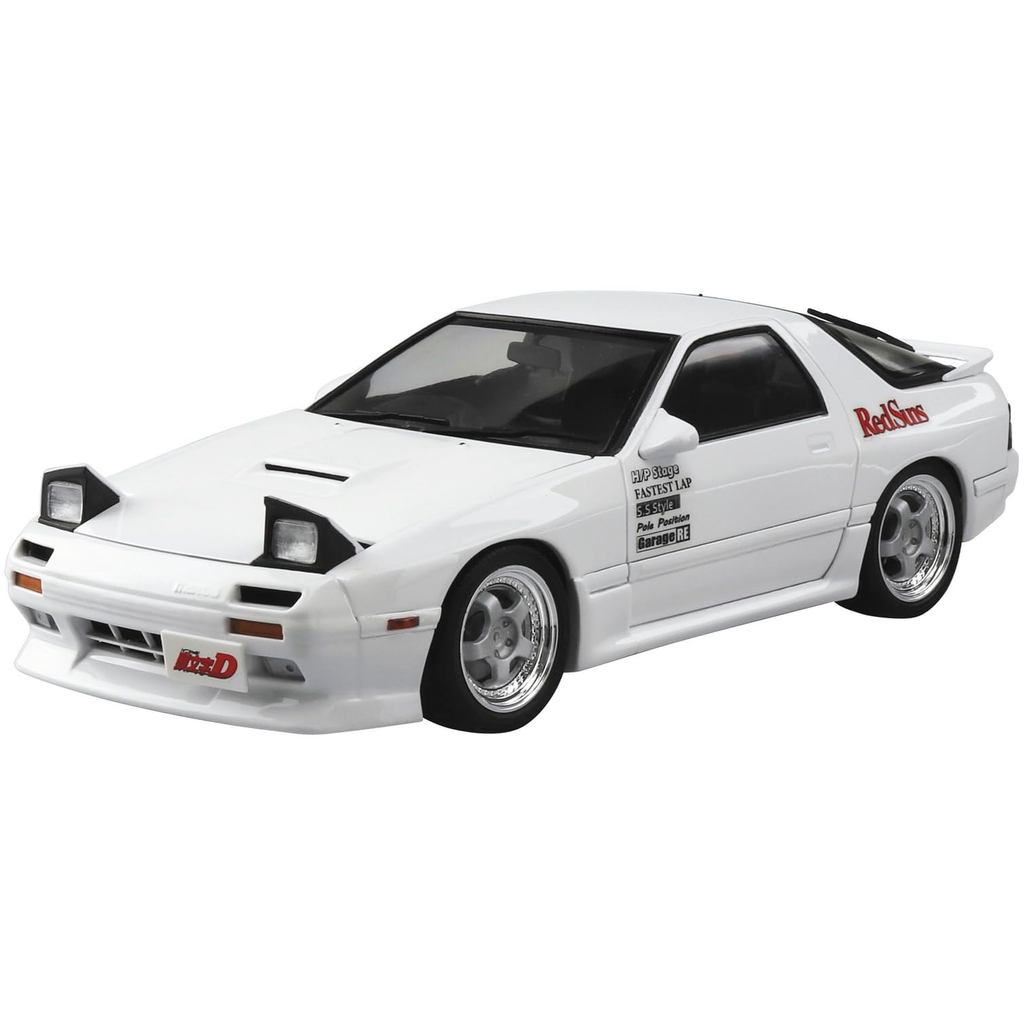 AOSHIMA Initial D No3 Ryosuke Takahashi FC3S RX-7 124 โมเดลพลาสติก