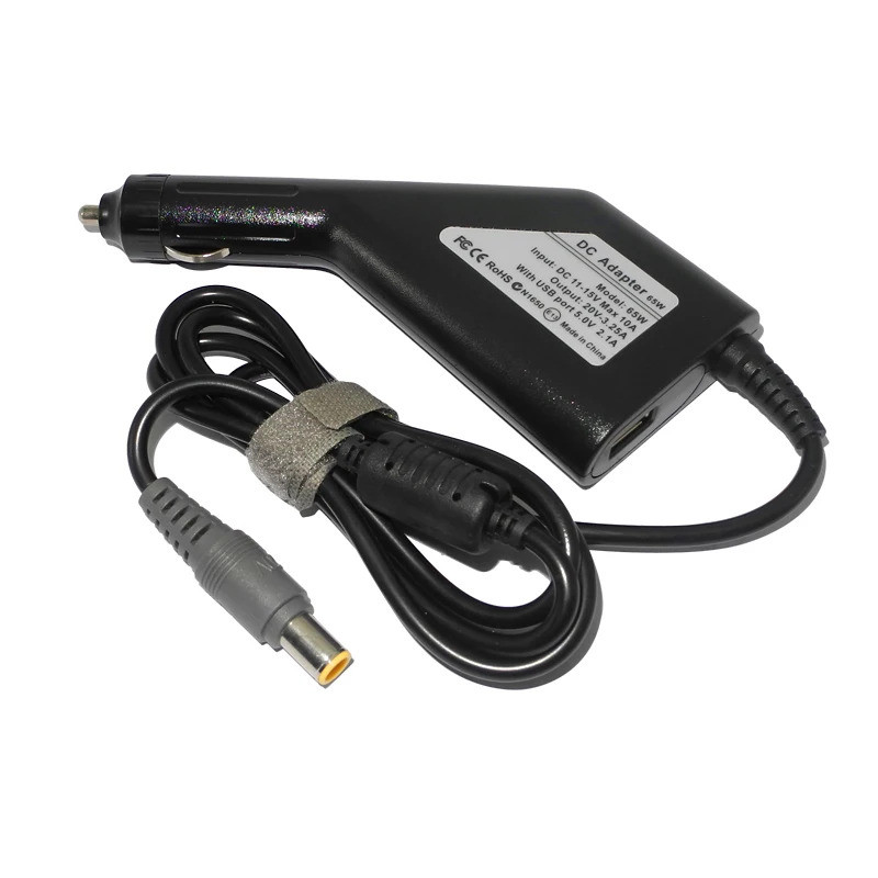 แล็ปท็อปรถ Dc Adapter Charger แหล่งจ่ายไฟสําหรับ Lenovo Thinkpad X200 X201 X220 X230 X300 X301 X300s