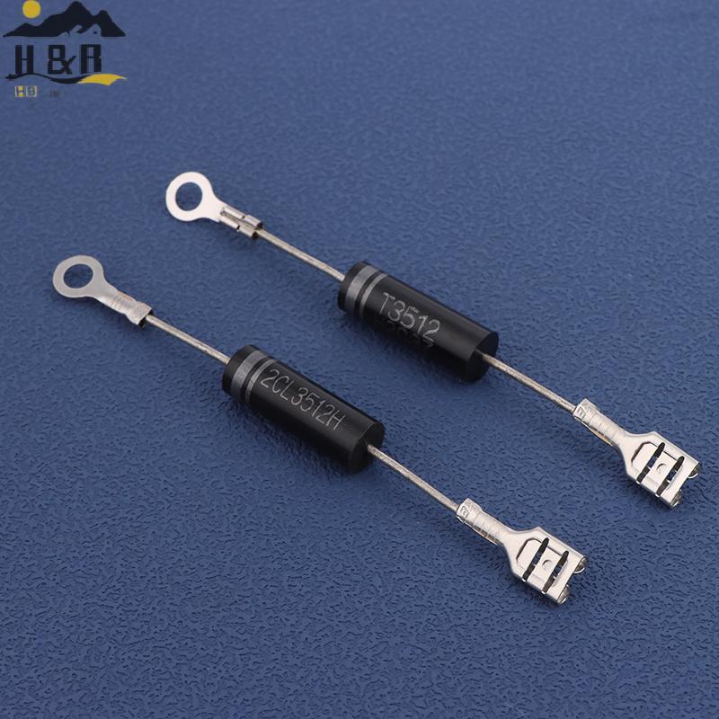 H&B Nov 1Pc 350mA 12KV ไดโอดแรงดันสูงสําหรับเตาอบไมโครเวฟ Unidirectional Conduction 2CL3512 2CL4512 