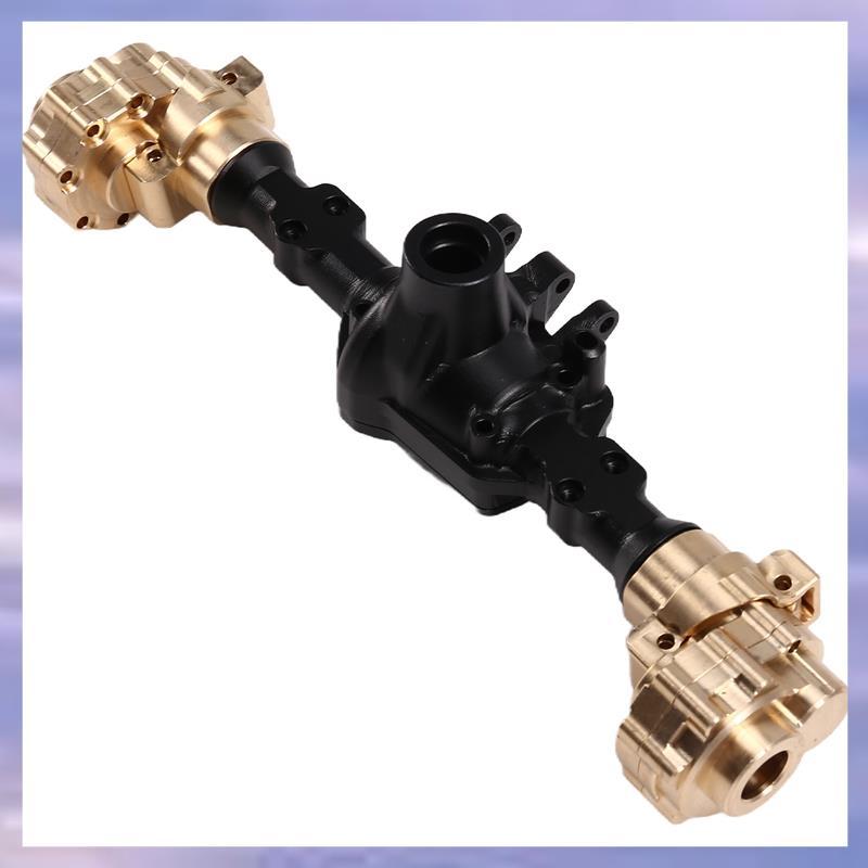 ชุดอัพเกรดที่อยู่อาศัยเพลาหลังทองเหลืองสําหรับ 1/10 104006 104010 104020 104026 รถ RC