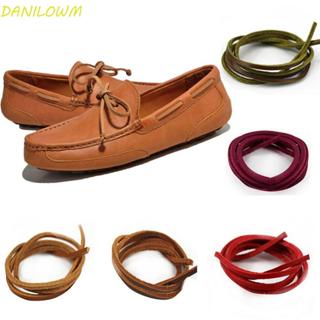 DANILLOWM เชือกหนังวัว Strings Laces Boot 1 คู่ 100 ซม. เชือ…