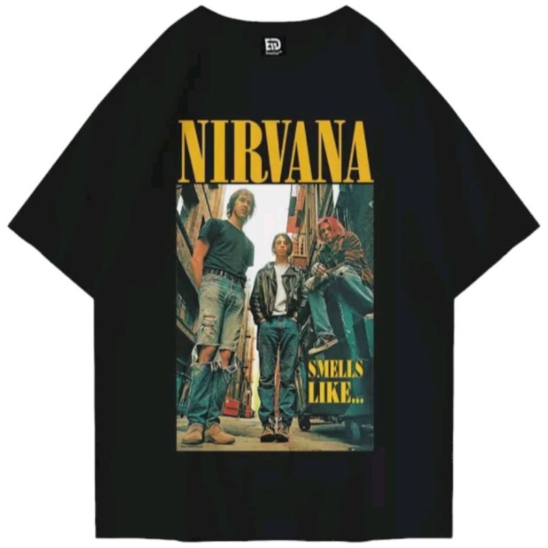 เสื้อยืดวง NIRVANA / เสื้อยืด CURT COBAIN / เสื้อยืด NIRVANA NEVERMIND