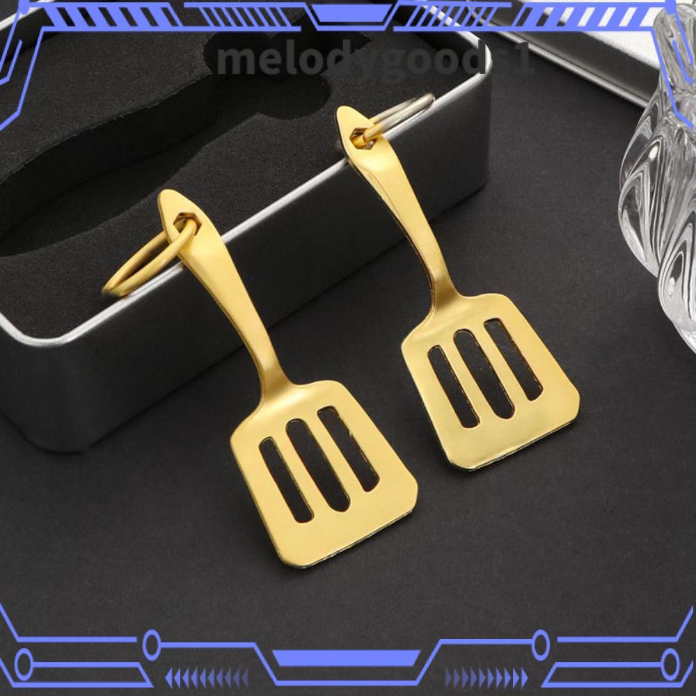 MELODYGOODS Gold Shovel พวงกุญแจ, สร้อยคอประณีต Teamfight Tactics พวงกุญแจ, LOL TFT รูปเกมน่ารักอุปก