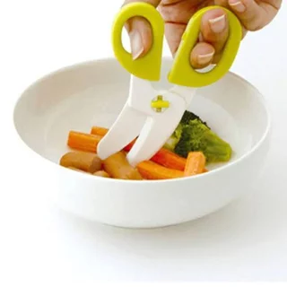 New เพิ่มลายปี 2026 Skater - Baby Food Cutter กรรไกรตัดอาหารสำหรับเด็ก