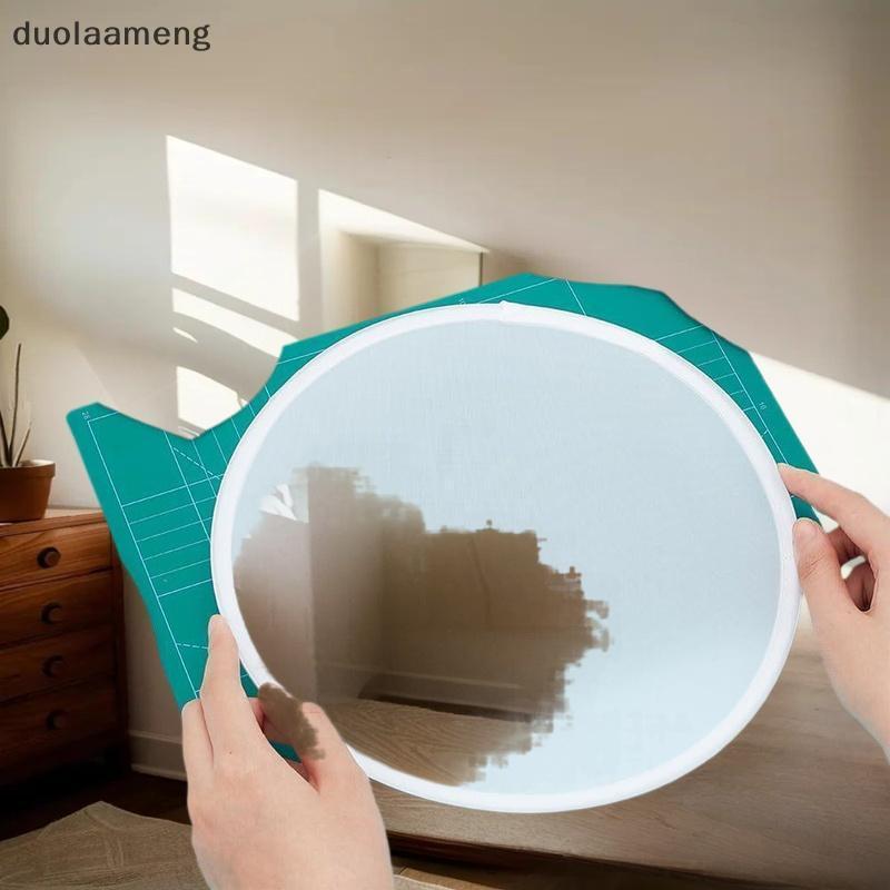 [duo] พัดลมพับ Simple Circular Performance แบบพกพา Round Hand Woman พับได้ nk Handheld [TH]