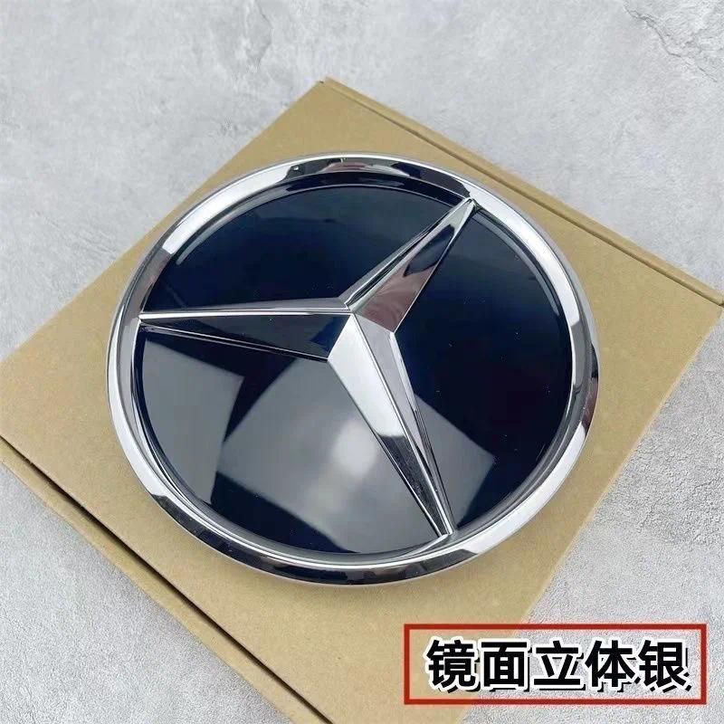 ด้านหน้าย่าง Star สีดํา LED โลโก้สัญลักษณ์สําหรับ Mercedes Benz A/C/S/SL/CLA/CLS 2017-2023 W205 W177
