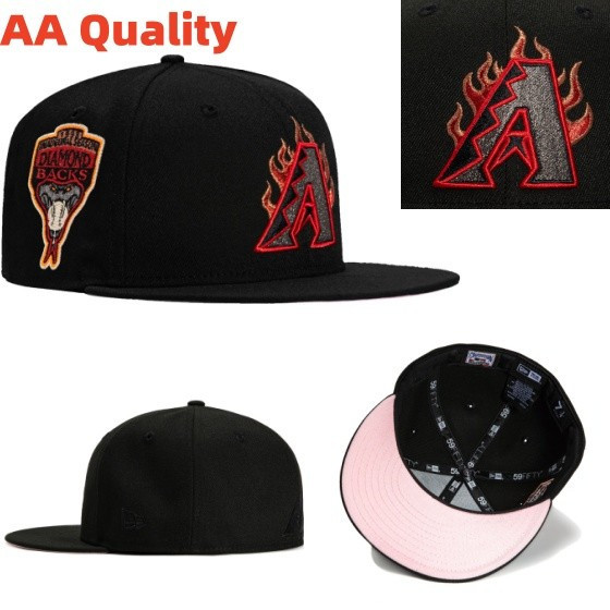 หมวก MLB Arizona Diamondbacks แบบ 59FIFTY สีดำ