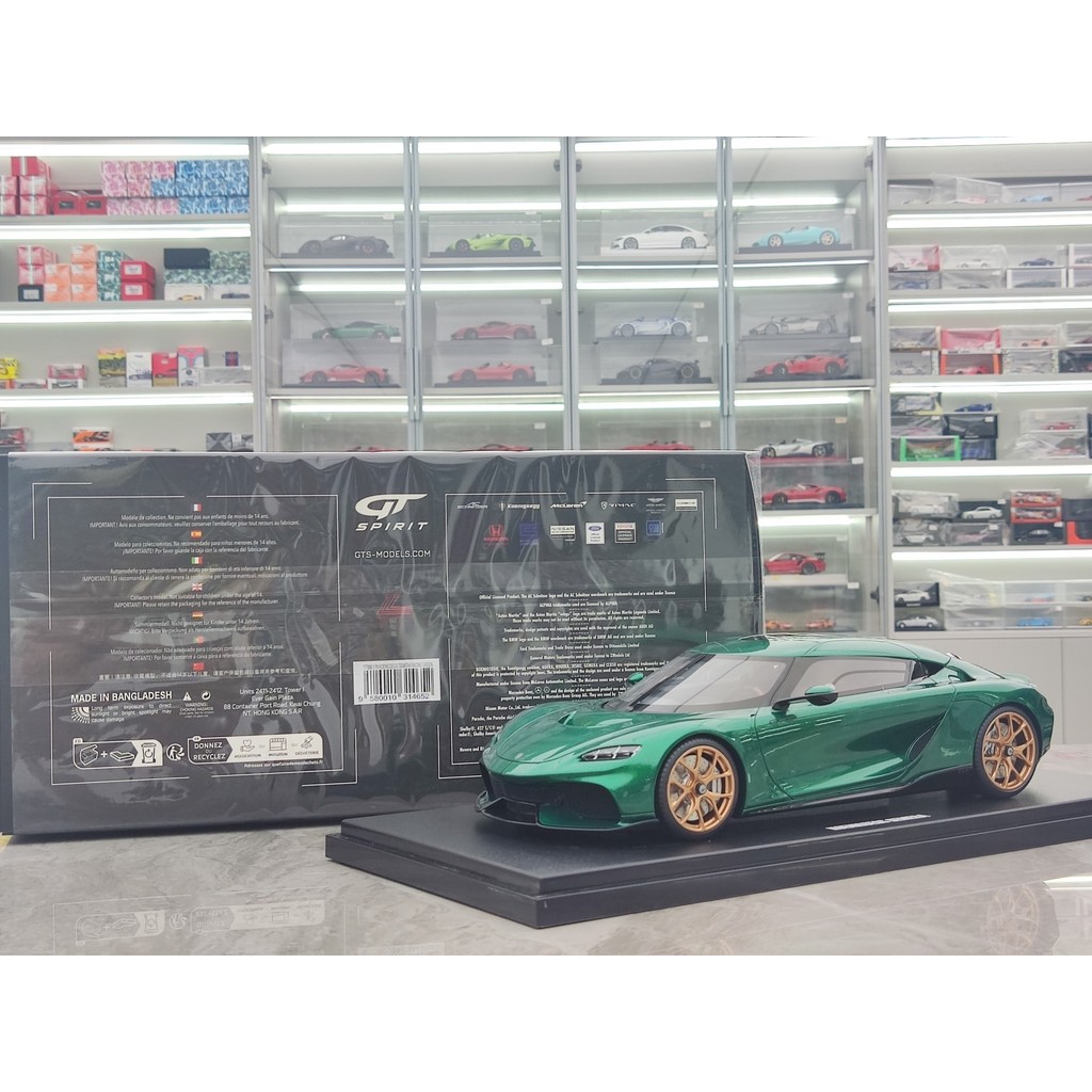 GT Spirit 1/18 Koenisc GEMERA RACING สีเขียว 790 GT888