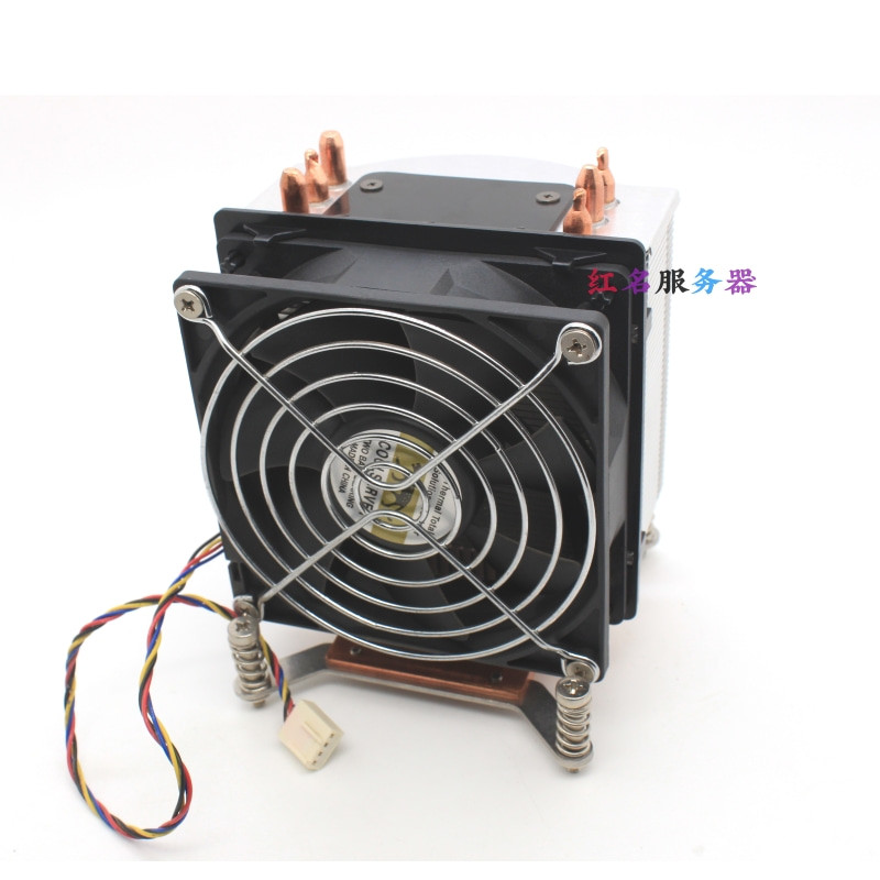 2011 Needle Square Leopard Copper Tube หม้อน้ํา Active Second Iceman X79 X99 Server