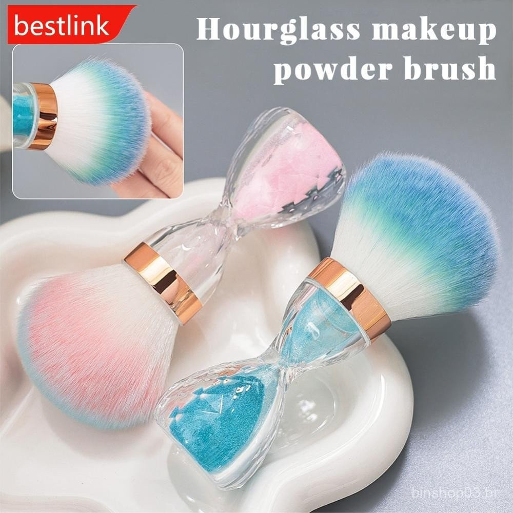 BESTLINK Ampoule Prego Powder Brush หัวเห็ด แปรงแต่งหน้าเดี่ยว Blush เครื่องมือเสริมความงาม P2Y2
