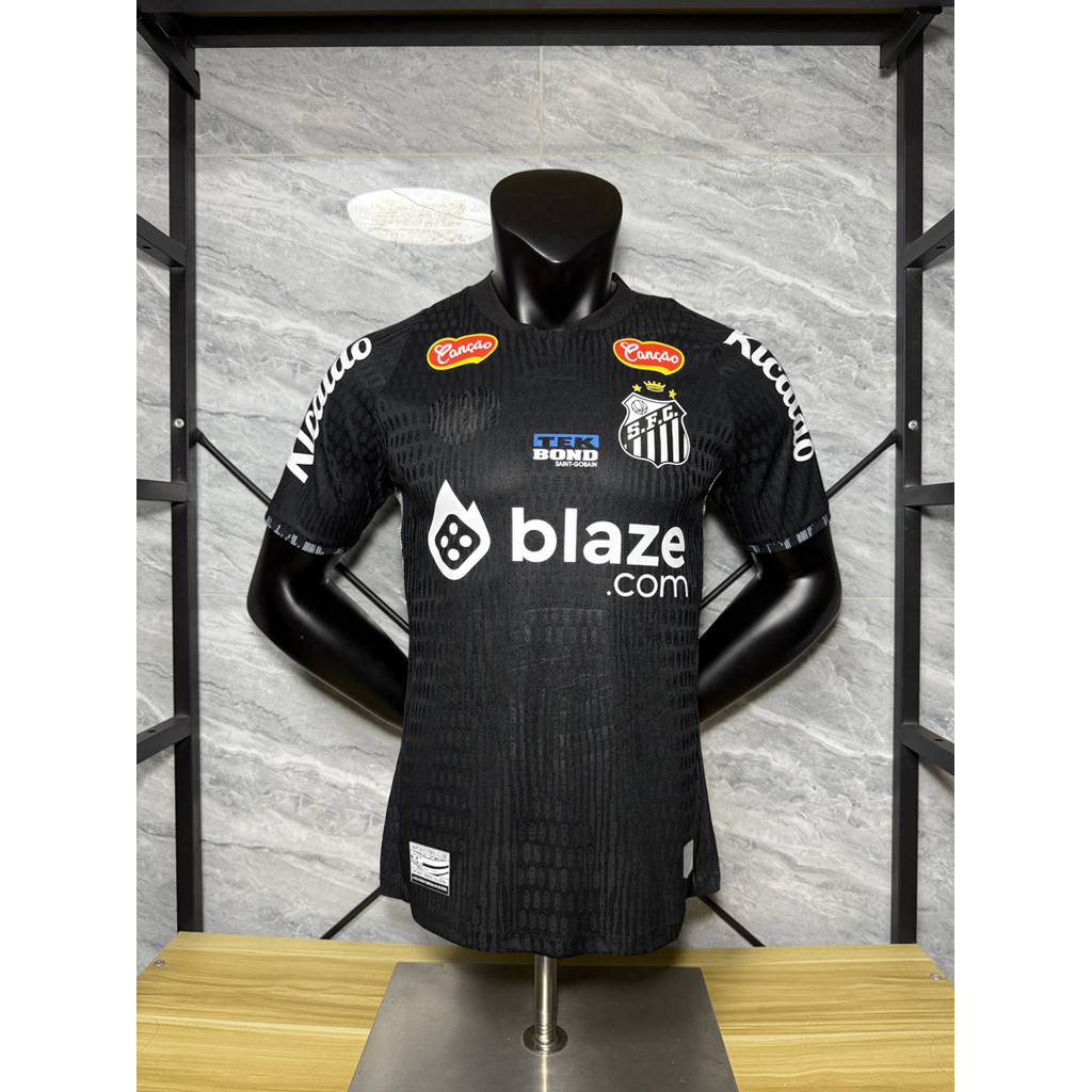 เสื้อบอลแบบ.Player Version สั้นแขน จากแบรนด์Basama Racing สำหรับทีมSantos, Arsenal, Bayern และParis