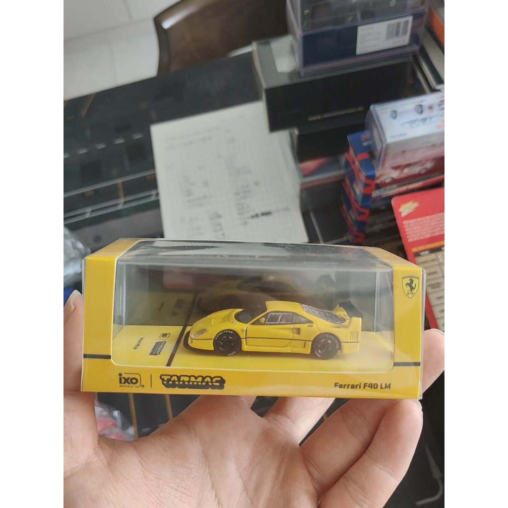 1 64 Tarmac Works TW Ferrari F40 Ferrari LM โมเดลรถโลหะผสม
