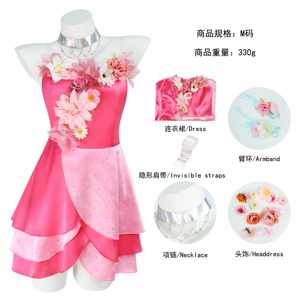 Magic Pretty Lady Season 9 Flora cos เครื่องแต่งกายฮาโลวีนคอสเพลย์ Elf Fairy Princess Flora