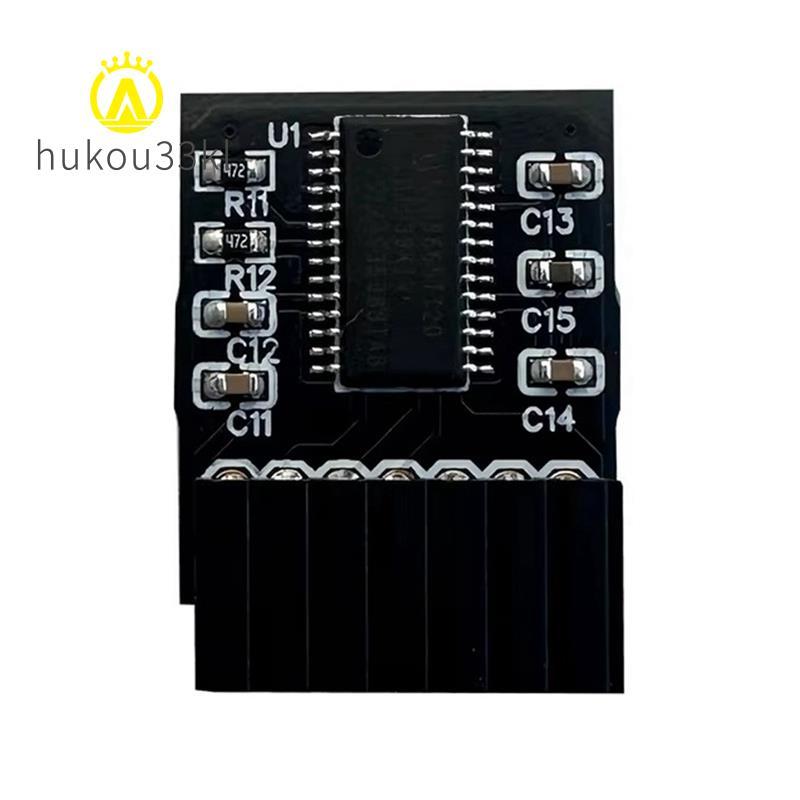 TPM2.0 โมดูลสําหรับ 14 พิน LPC 14PIN LPC Tpm โมดูลสําหรับ X99 K9S TPM2.0 การเข้ารหัสความปลอดภัยโมดูล