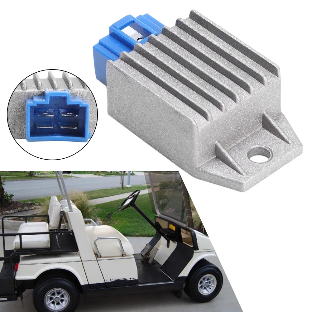 เครื่องปรับแรงดันไฟฟ้าอุปกรณ์เสริมรถยนต์ 6 Pin Fit สำหรับ Yamaha รถกอล์ฟ JF2-81910-00