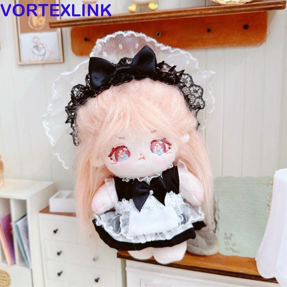 กระแสน้ําวนลิงค์ ตุ๊กตาผ้าฝ้ายกระโปรงแม่บ้าน,ชุดเมดกระโปรงเจ้าหญิง10ซมเสื้อผ้าตุ๊กตาผ้าฝ้าย,ของเล่นตุ๊กตาเสื้อผ้าผ้ากันเปื้อนเสื้อผ้าชุดแต่งตัวตุ๊กตาไอดอล10ซม