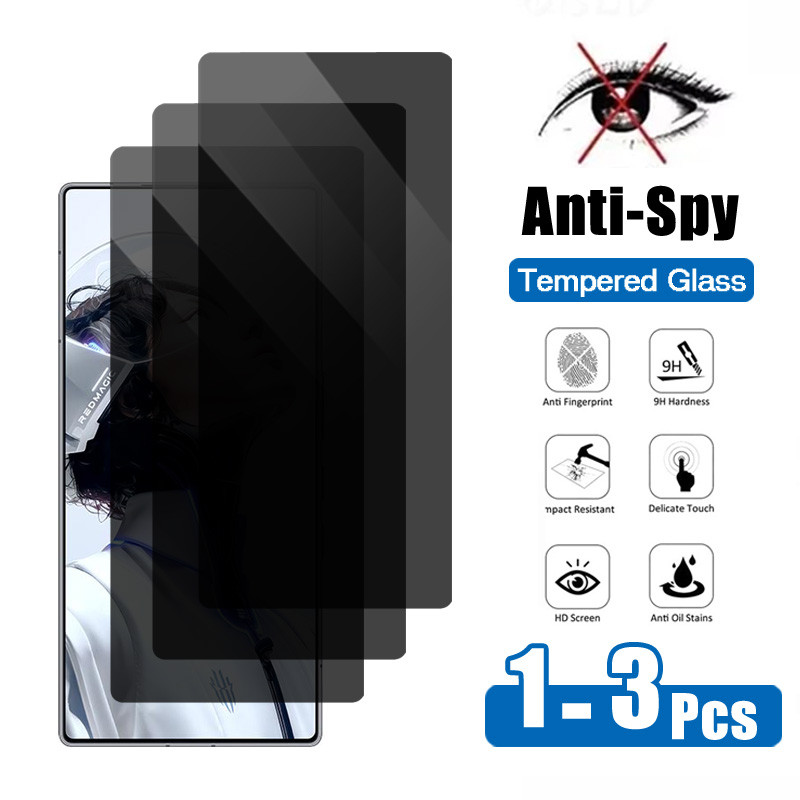 1-3 ชิ้นสําหรับ Red Magic 11 Pro Plus ตัวป้องกันหน้าจอความเป็นส่วนตัวสําหรับ ZTE Red Magic 10 Air 10