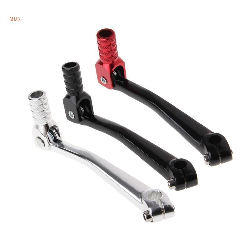 Shas CNC อลูมิเนียมพับเกียร์ Shifter Shift Lever สําหรับ XR50 CRF50 CRF 50cc 70cc 90cc 110cc 125cc Moped Dirt Pit จักรยาน