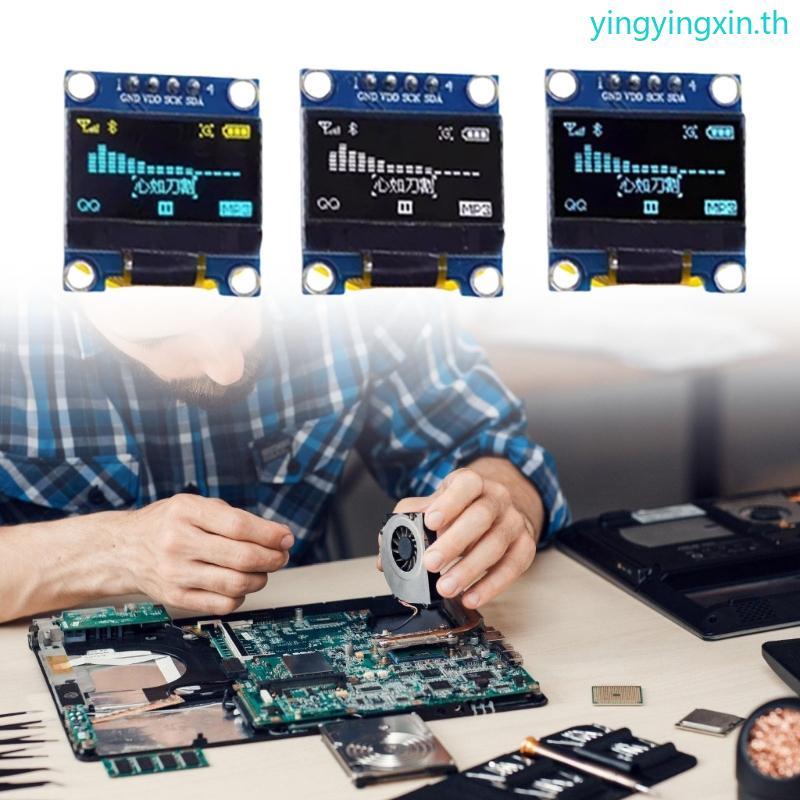 YIN Easy Connect 4Pin 128x64 0 โมดูลจอแสดงผล OLED ขนาด 96 นิ้วสําหรับอินเทอร์เฟซ I2C