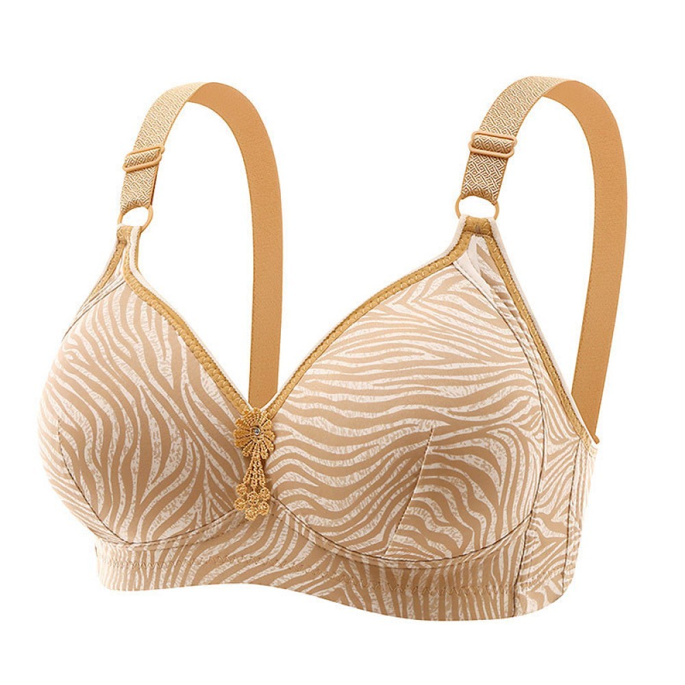 ชุดชั้นในขนาดบวก 36-44 size ไม่มีลวดชุดชั้นใน Push-Up ลายพรางบาง ๆ ✨november304.th✨