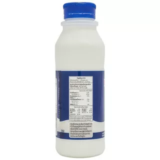 เมจินมสดรสจืดขวด 450ซีซี Meiji Pasteurized Milk Plain 450cc. [หมายเลขบาร์โค้ด 8850329145119 ]