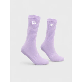 ถุงเท้ากีฬาWilson Premium Crew Socks ผ้านุ่ม ซัพพอร์ตเท้า ระบายอากาศดี สำหรับเทนนิส แบดมินตัน ฟิตเนส วิ่ง ส่งไวจากไทย