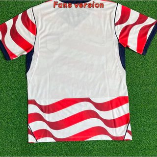 Fans Style The United States World Cup Football Kit Soccer Jersey ชุดแข่งฟุตบอลโลกทีมชาติสหรัฐอเมริการุ่นแฟน