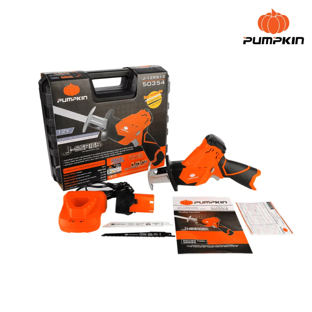 เลื่อยชักไร้สาย 12V PUMPKIN รุ่น J-12RS13