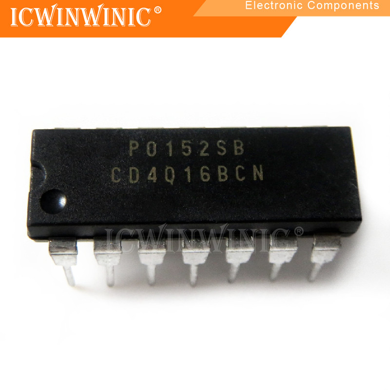 5 ชิ้น CD4016BE CD4016 DIP-14 ส่วนประกอบอิเล็กทรอนิกส์