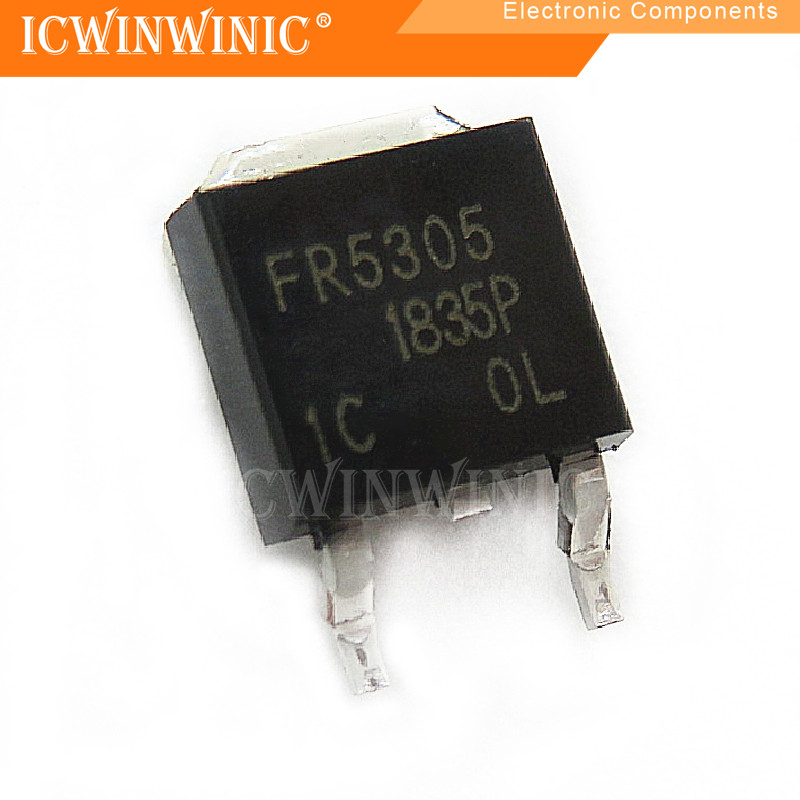 5 ชิ้น IRFR5305TRPBF FR5305 TO-252 IC วงจรรวม
