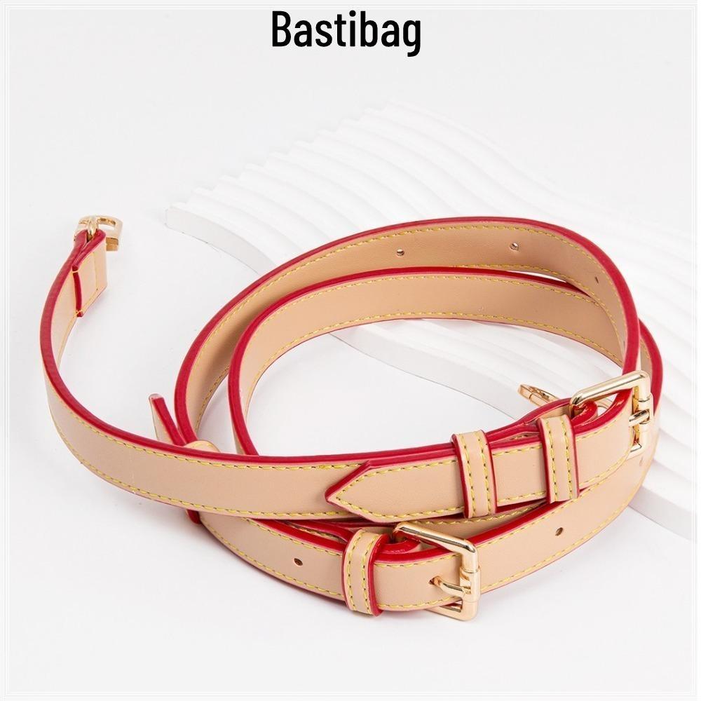 BASTIBAG สายกระเป๋า, สายสะพายไหล่ปรับได้, เข็มขัดกระเป๋าหนัง PU DIY ไร้หมัดสําหรับ LV Speedy 20 25 3