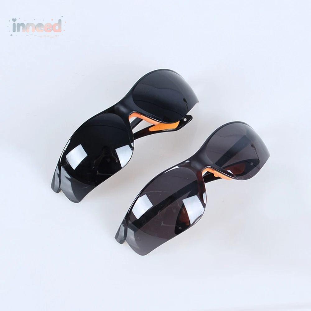 INNEED ตาเชื่อม, สีเทาสีดํา Anti-impact เชื่อมแว่นตาป้องกัน, อุปกรณ์รักษาความปลอดภัย Anti-light แว่นตาความปลอดภัยแว่นตาผู้หญิงผู้ชาย