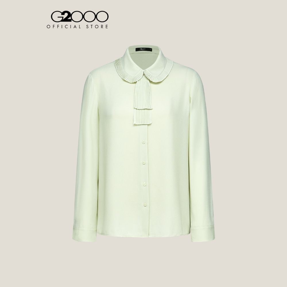 G2000 เสื้อเบลาส์สำหรับผู้หญิง Regular Fit ทรง Regular Fit รุ่น 5124106150 สีเขียว