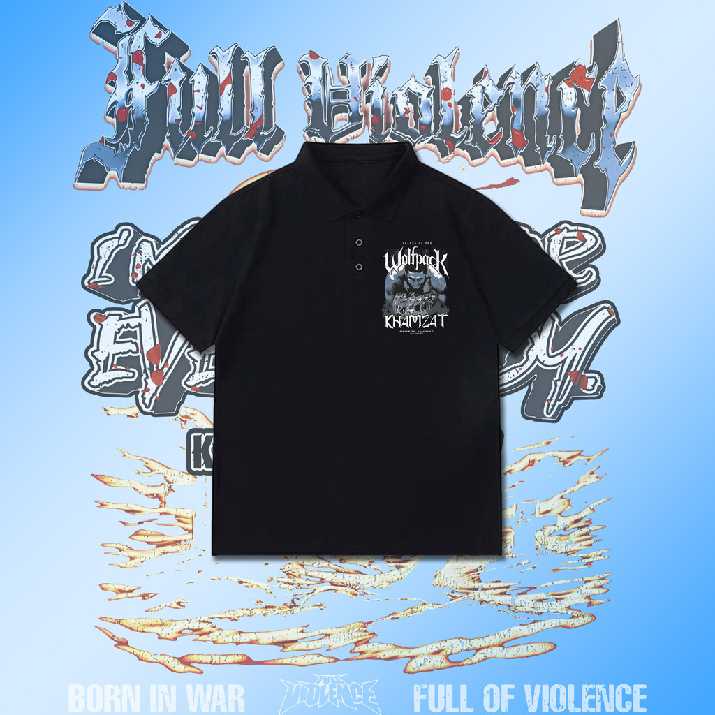 【เสื้อ polo 】Hamzat Chimayev wins UFC 319 Polo Clic T-Shirt Men&Women  ผ้าฝ้าย คอกลม นุ่ม สบาย พิมพ์